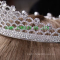 2016 Vente en gros Métal couronne en forme de strass Tiara